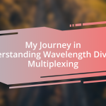 My Journey in Understanding Wavelength Division Multiplexing