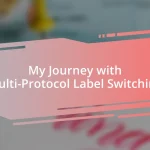 My Journey with Multi-Protocol Label Switching